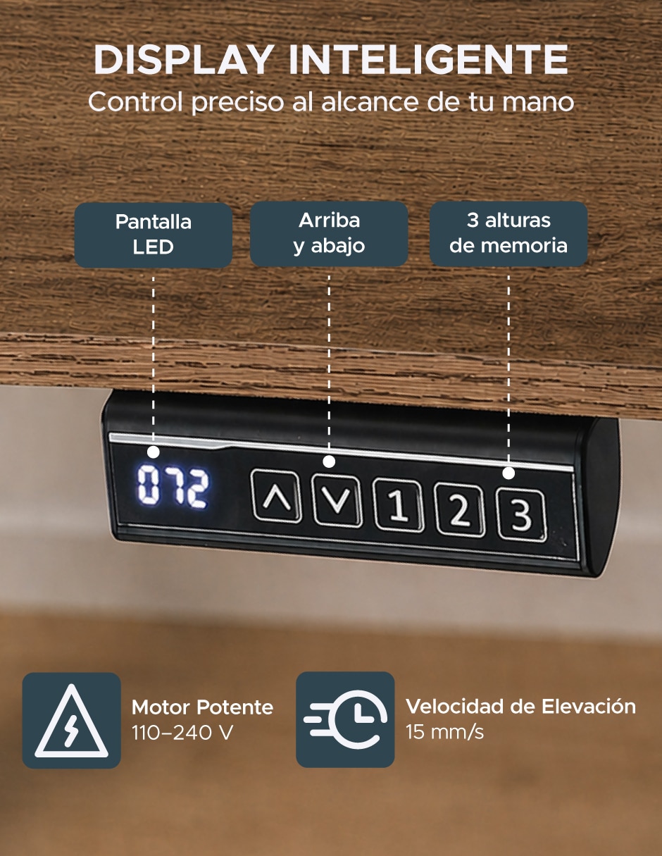Escritorio armable de madera 2
